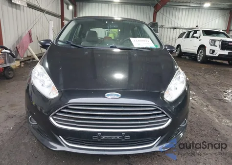 2014 Ford Fiesta Titanium из США, поврежденный, VIN 3FADP4FJ9EM122869
